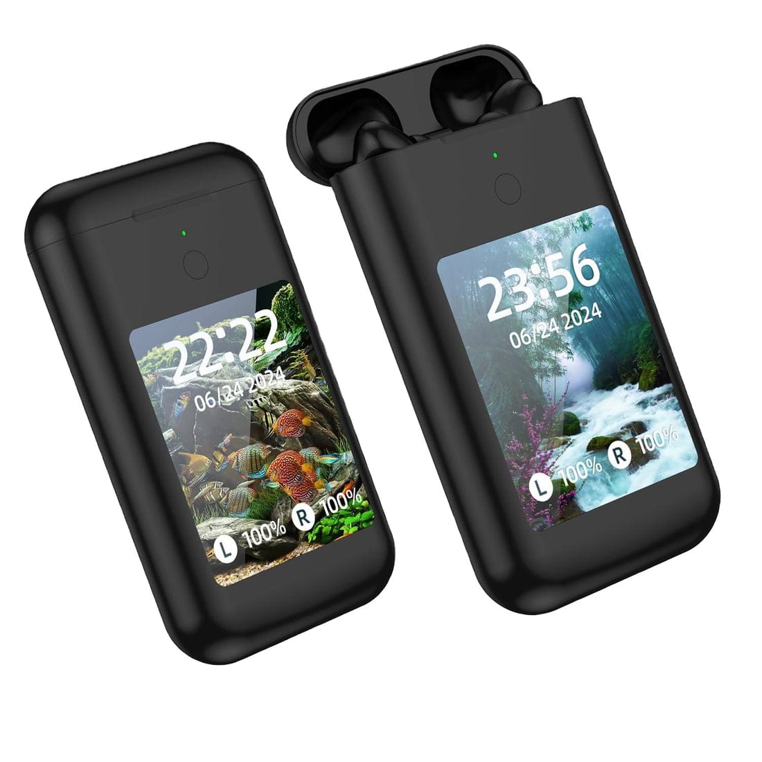 POWER BANK WITH AIRPODS AND DISPLAY