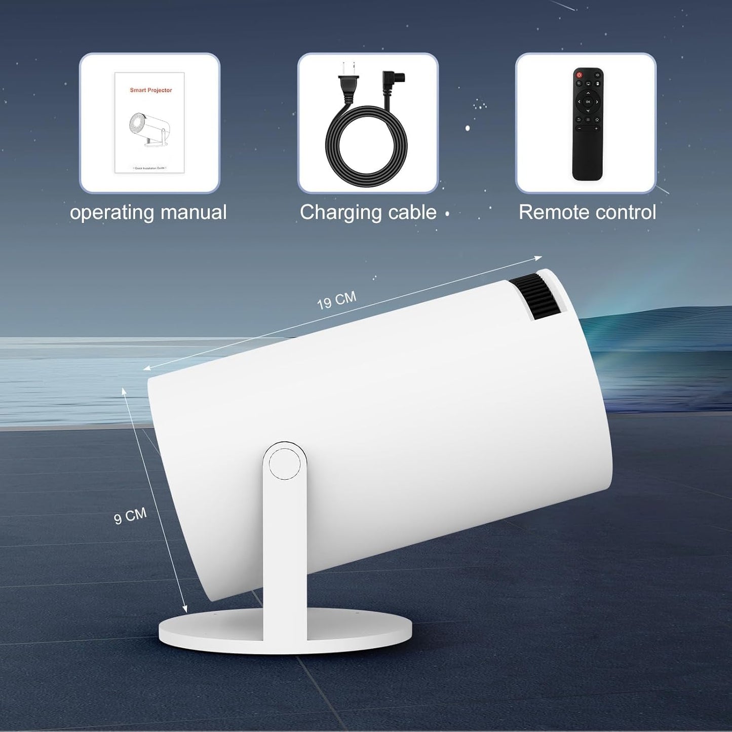 Portable Projector – Ultra HD Quality