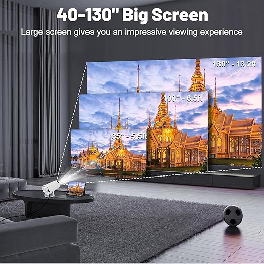 Portable Projector – Ultra HD Quality