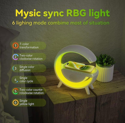 G-Shape LED Bluetooth Speaker