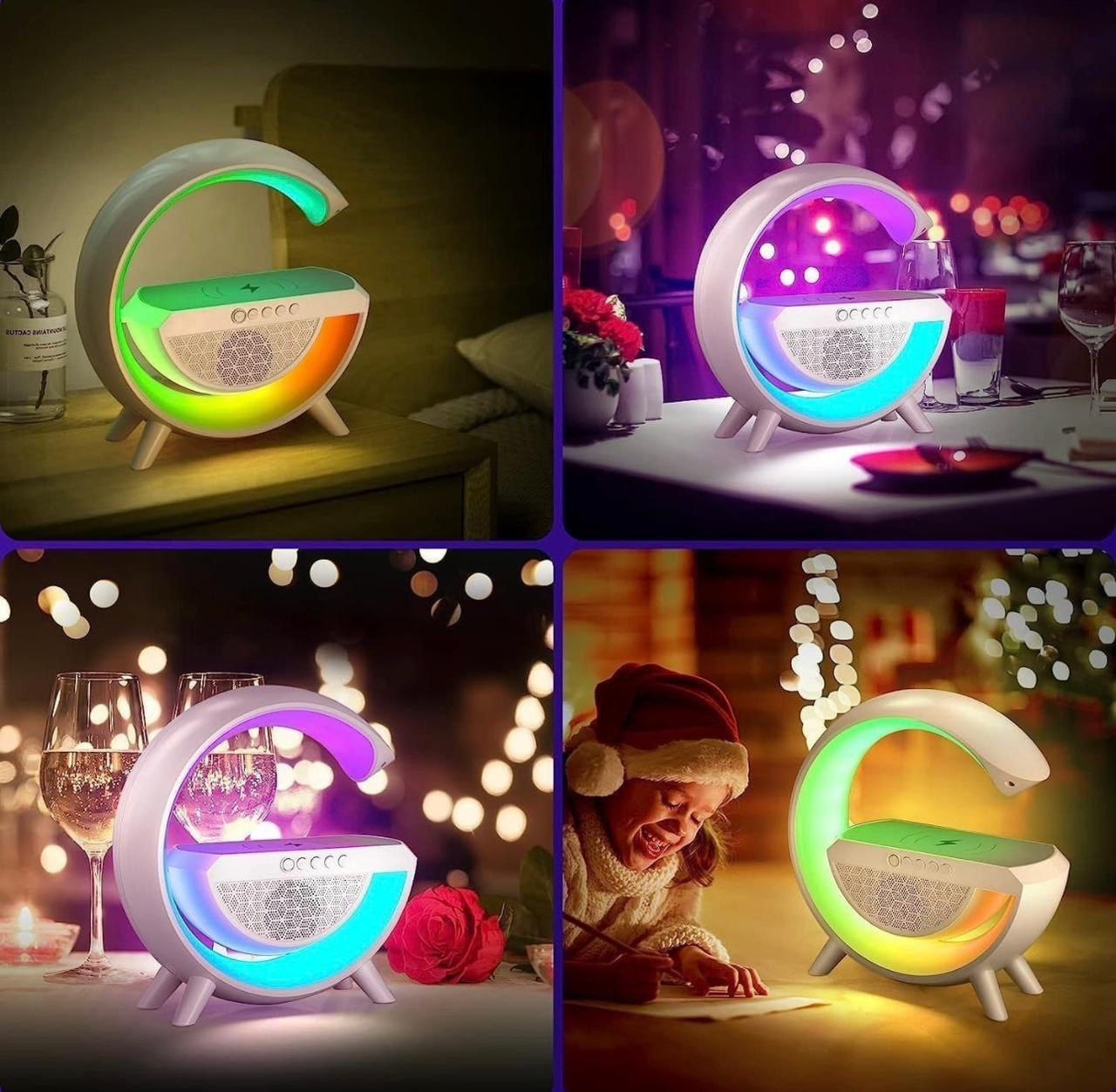 G-Shape LED Bluetooth Speaker